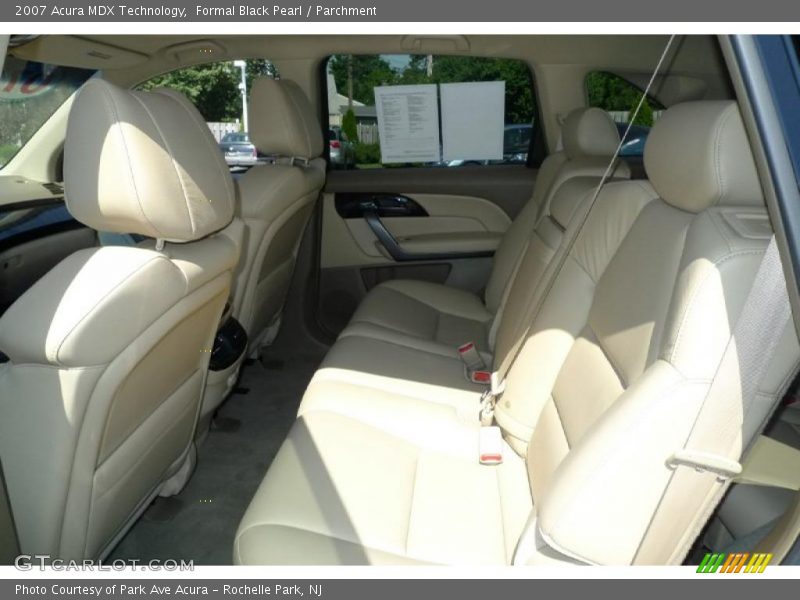 Formal Black Pearl / Parchment 2007 Acura MDX Technology