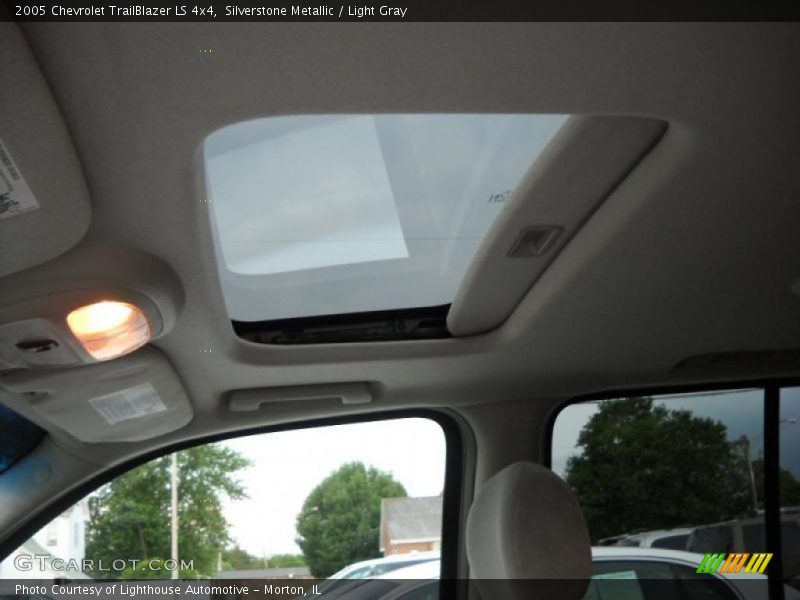 Silverstone Metallic / Light Gray 2005 Chevrolet TrailBlazer LS 4x4