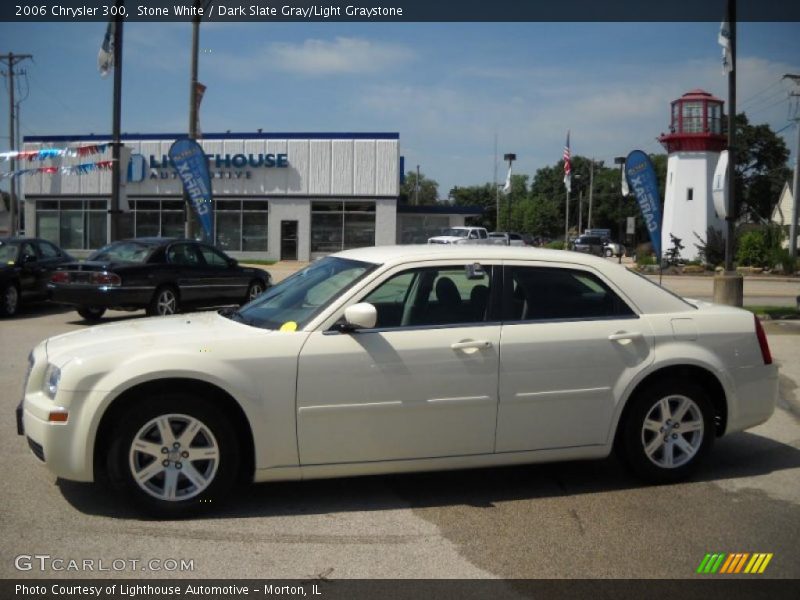 Stone White / Dark Slate Gray/Light Graystone 2006 Chrysler 300