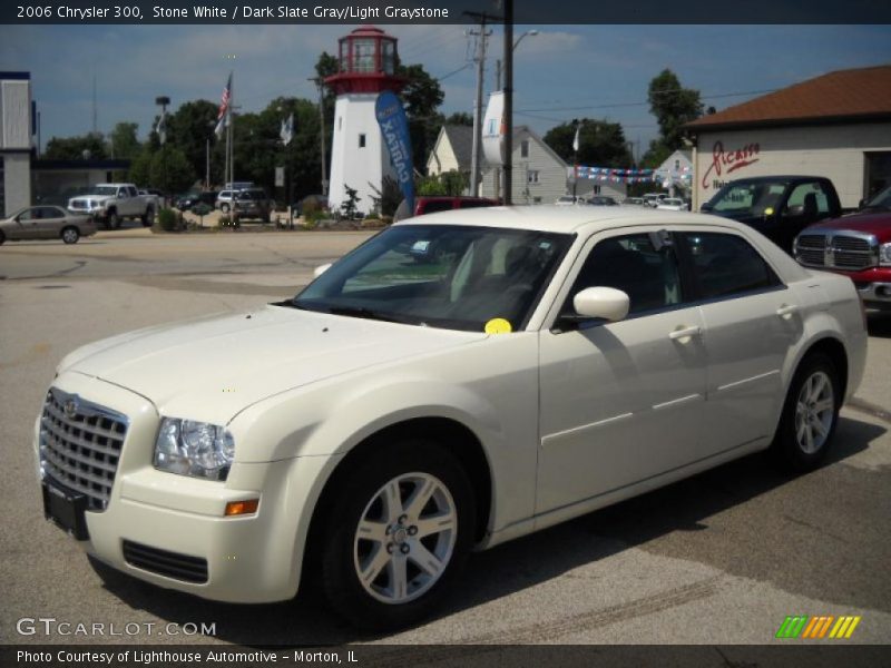 Stone White / Dark Slate Gray/Light Graystone 2006 Chrysler 300