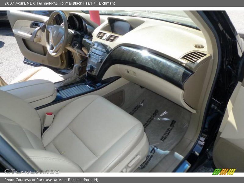 Formal Black Pearl / Parchment 2007 Acura MDX Technology