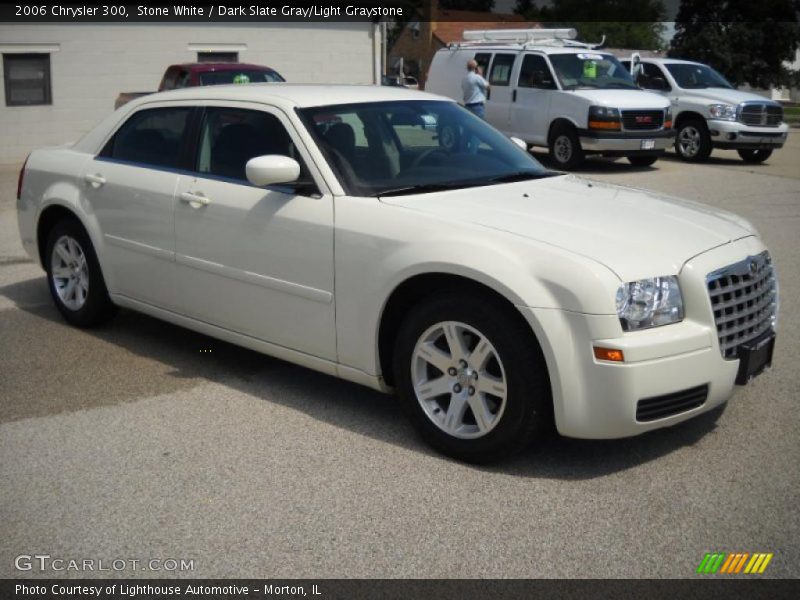 Stone White / Dark Slate Gray/Light Graystone 2006 Chrysler 300