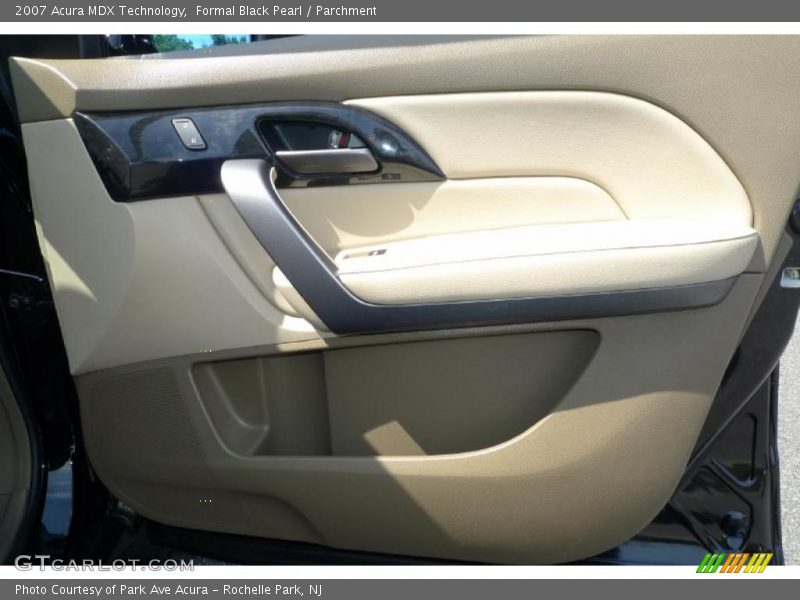 Formal Black Pearl / Parchment 2007 Acura MDX Technology