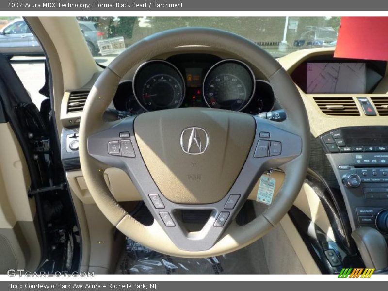 Formal Black Pearl / Parchment 2007 Acura MDX Technology
