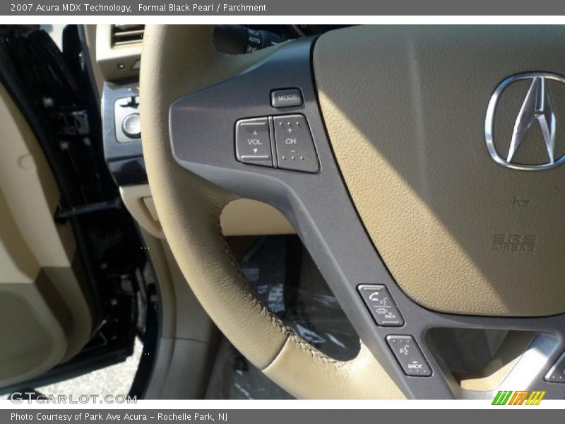 Formal Black Pearl / Parchment 2007 Acura MDX Technology