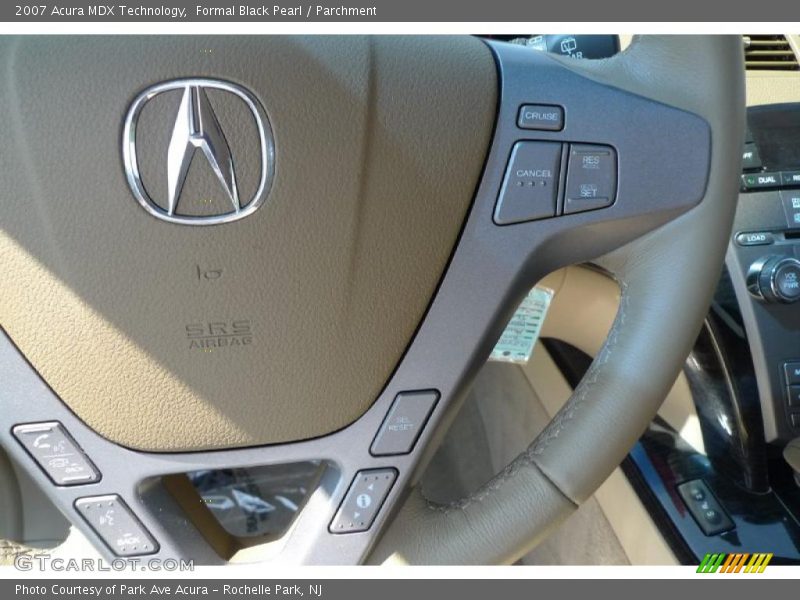 Formal Black Pearl / Parchment 2007 Acura MDX Technology