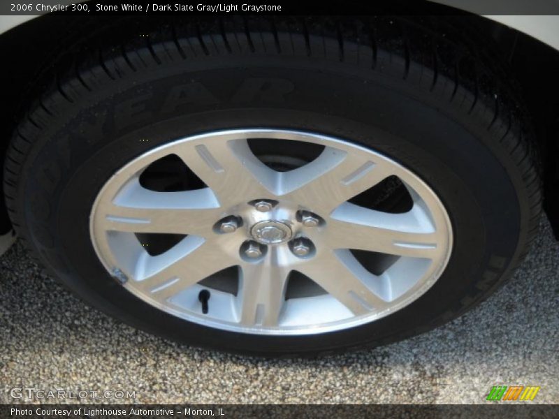 Stone White / Dark Slate Gray/Light Graystone 2006 Chrysler 300