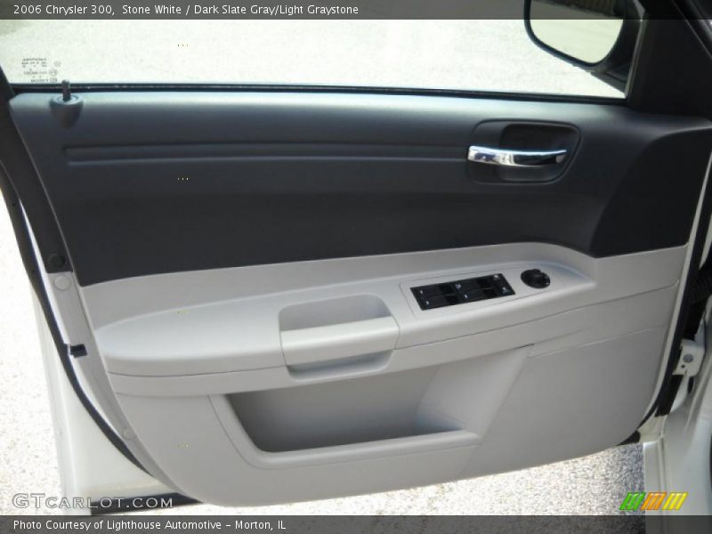 Stone White / Dark Slate Gray/Light Graystone 2006 Chrysler 300