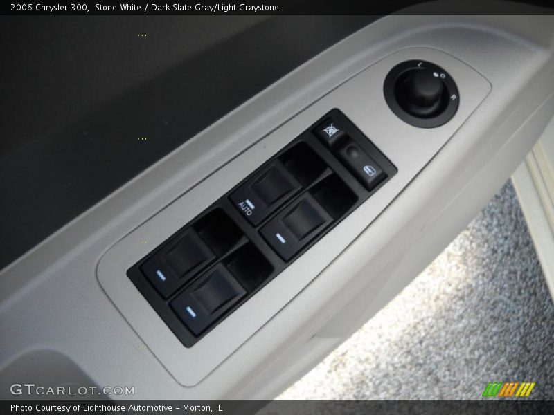 Stone White / Dark Slate Gray/Light Graystone 2006 Chrysler 300