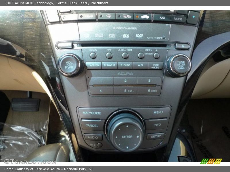 Formal Black Pearl / Parchment 2007 Acura MDX Technology