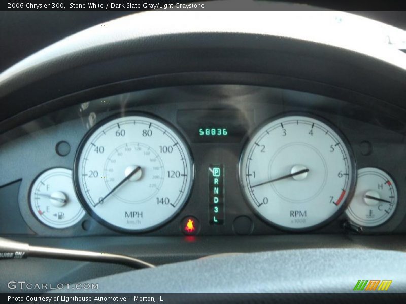 Stone White / Dark Slate Gray/Light Graystone 2006 Chrysler 300