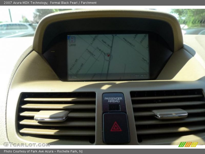 Formal Black Pearl / Parchment 2007 Acura MDX Technology