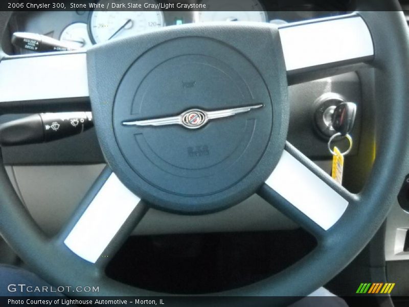 Stone White / Dark Slate Gray/Light Graystone 2006 Chrysler 300