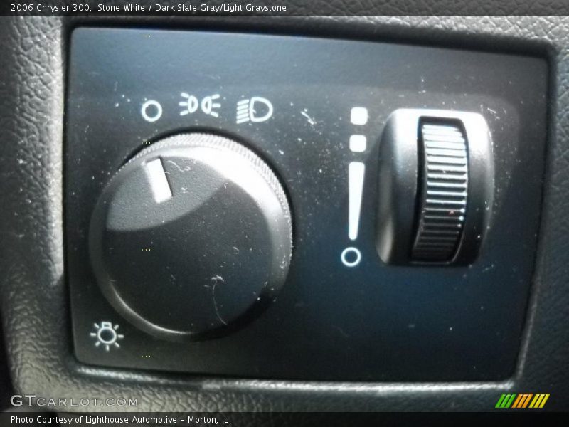 Stone White / Dark Slate Gray/Light Graystone 2006 Chrysler 300