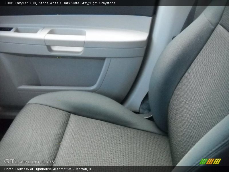 Stone White / Dark Slate Gray/Light Graystone 2006 Chrysler 300