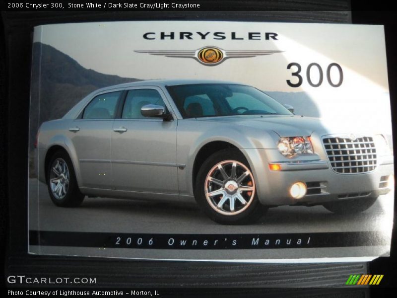 Stone White / Dark Slate Gray/Light Graystone 2006 Chrysler 300