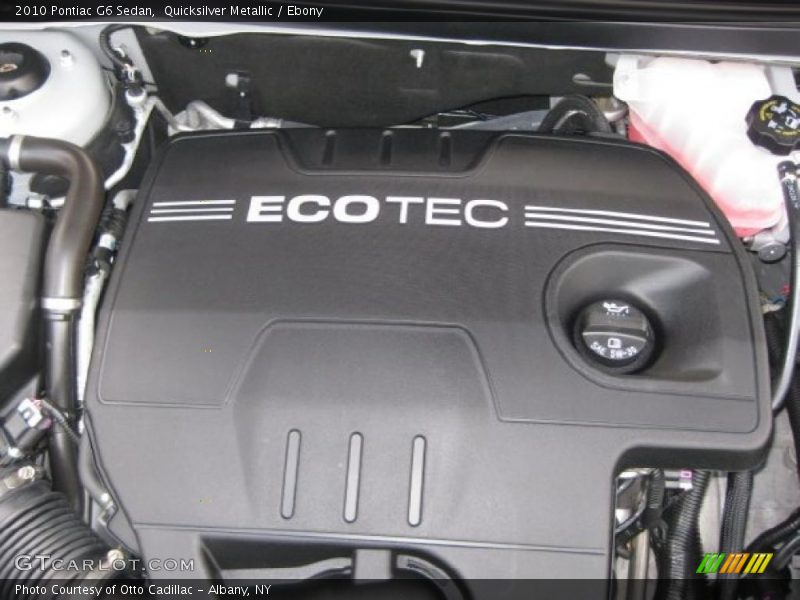 Quicksilver Metallic / Ebony 2010 Pontiac G6 Sedan