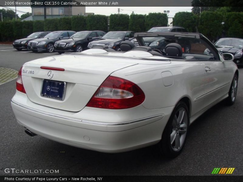 Alabaster White / Ash 2006 Mercedes-Benz CLK 350 Cabriolet