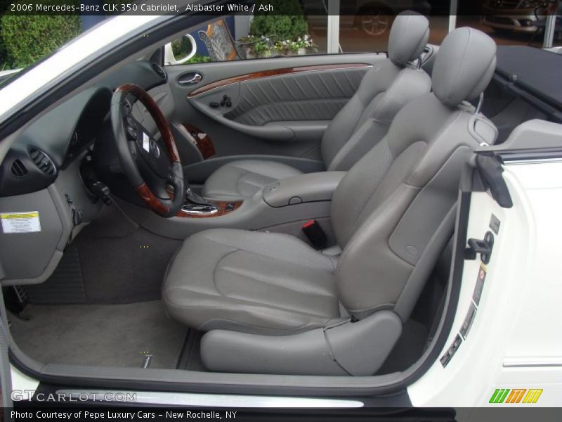 Alabaster White / Ash 2006 Mercedes-Benz CLK 350 Cabriolet