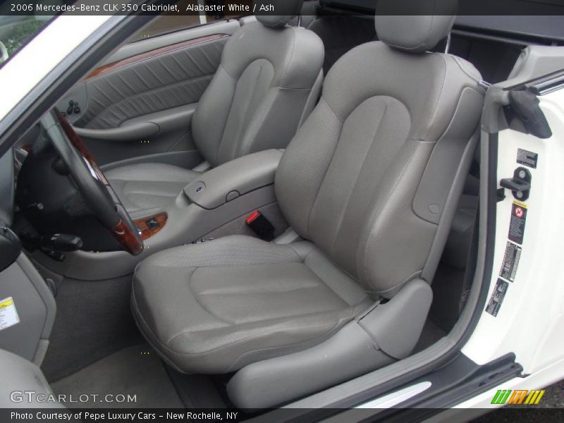 Alabaster White / Ash 2006 Mercedes-Benz CLK 350 Cabriolet