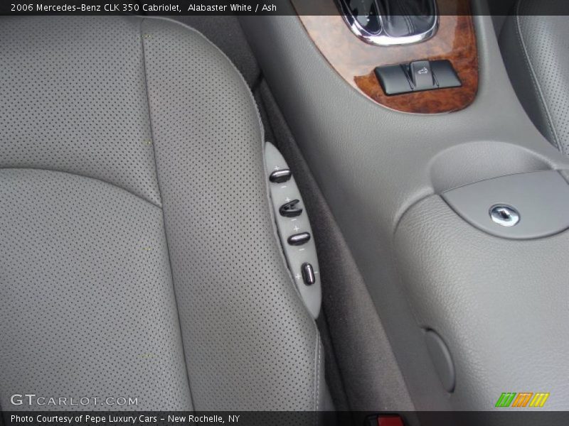 Alabaster White / Ash 2006 Mercedes-Benz CLK 350 Cabriolet