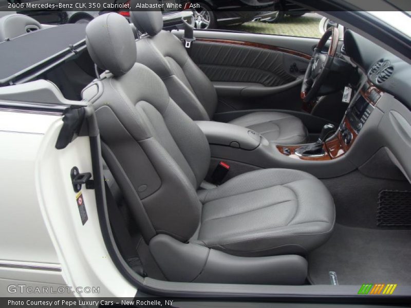 Alabaster White / Ash 2006 Mercedes-Benz CLK 350 Cabriolet