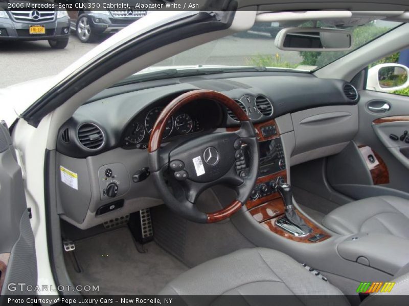 Alabaster White / Ash 2006 Mercedes-Benz CLK 350 Cabriolet