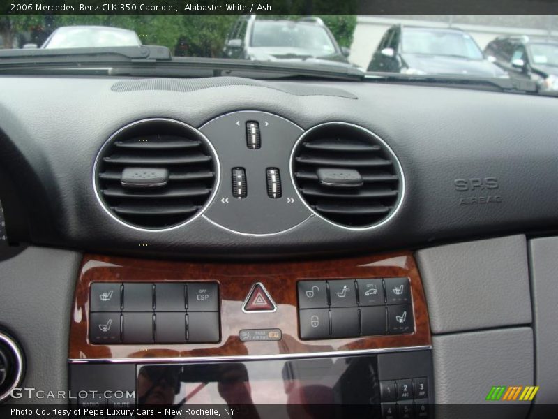 Alabaster White / Ash 2006 Mercedes-Benz CLK 350 Cabriolet