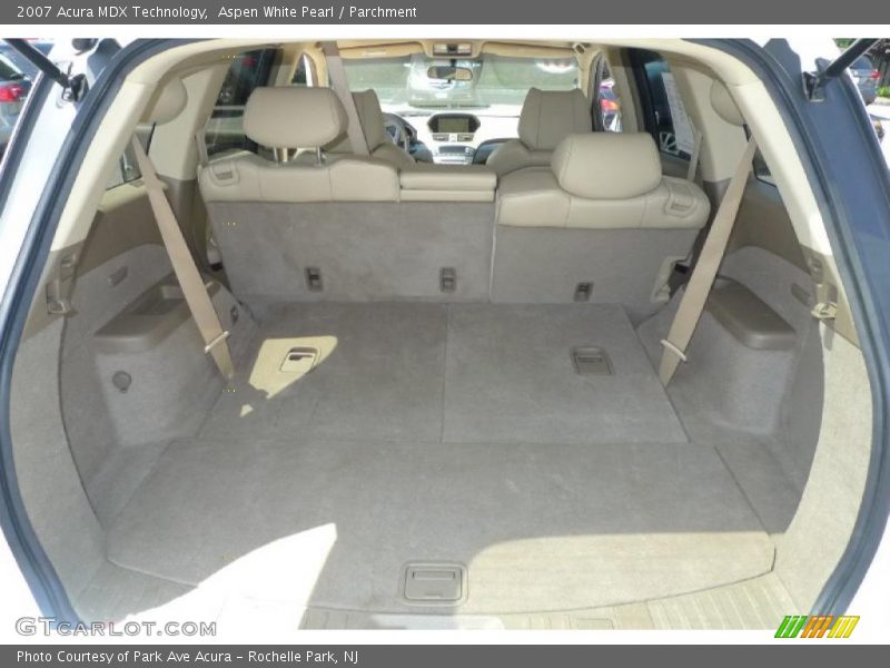 Aspen White Pearl / Parchment 2007 Acura MDX Technology