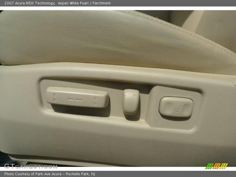Aspen White Pearl / Parchment 2007 Acura MDX Technology