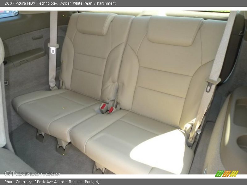 Aspen White Pearl / Parchment 2007 Acura MDX Technology