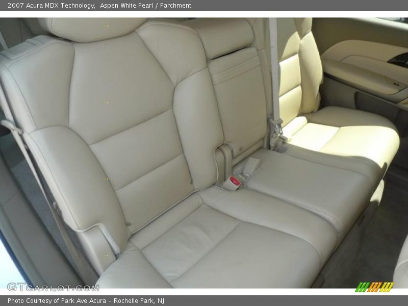 Aspen White Pearl / Parchment 2007 Acura MDX Technology
