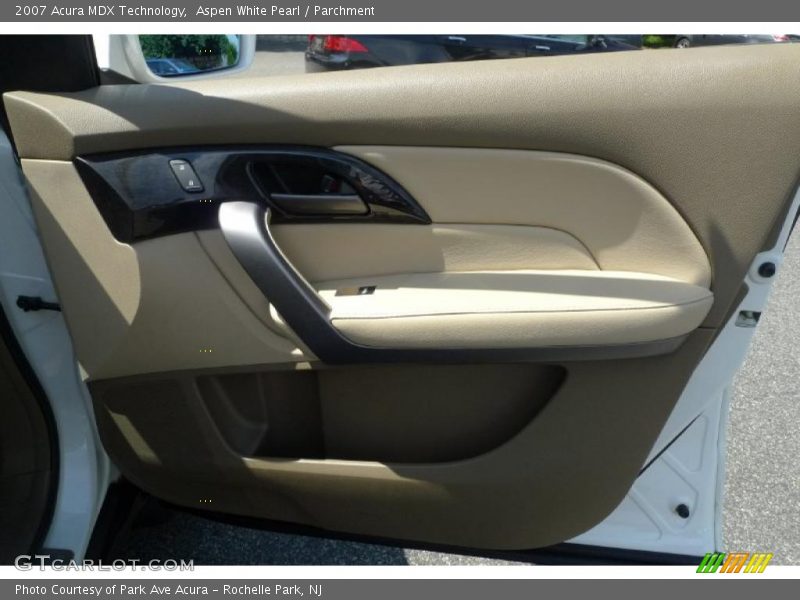 Aspen White Pearl / Parchment 2007 Acura MDX Technology