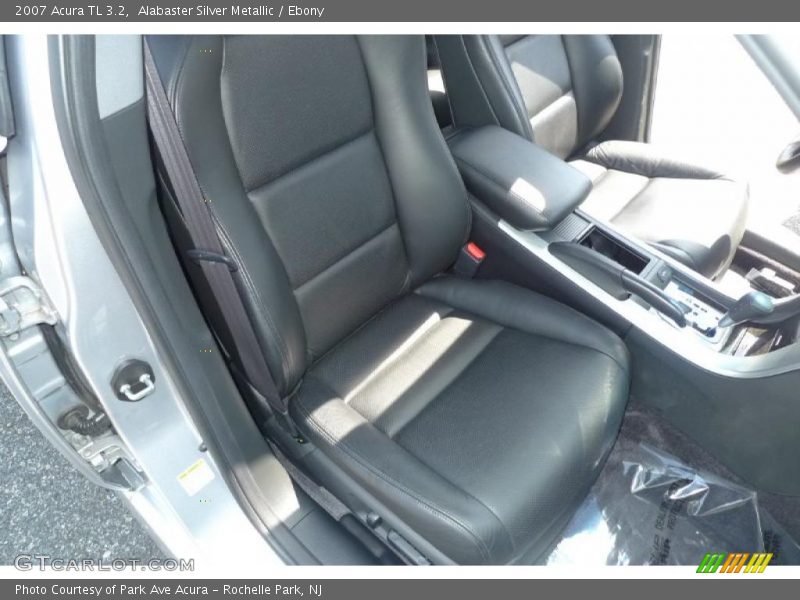 Alabaster Silver Metallic / Ebony 2007 Acura TL 3.2