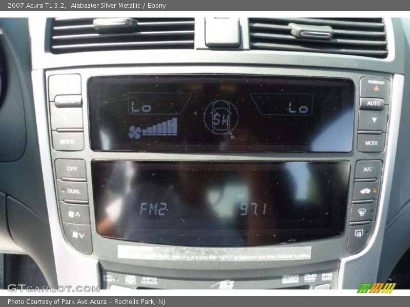 Alabaster Silver Metallic / Ebony 2007 Acura TL 3.2