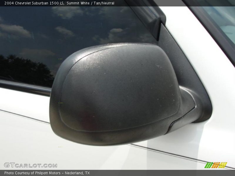 Summit White / Tan/Neutral 2004 Chevrolet Suburban 1500 LS
