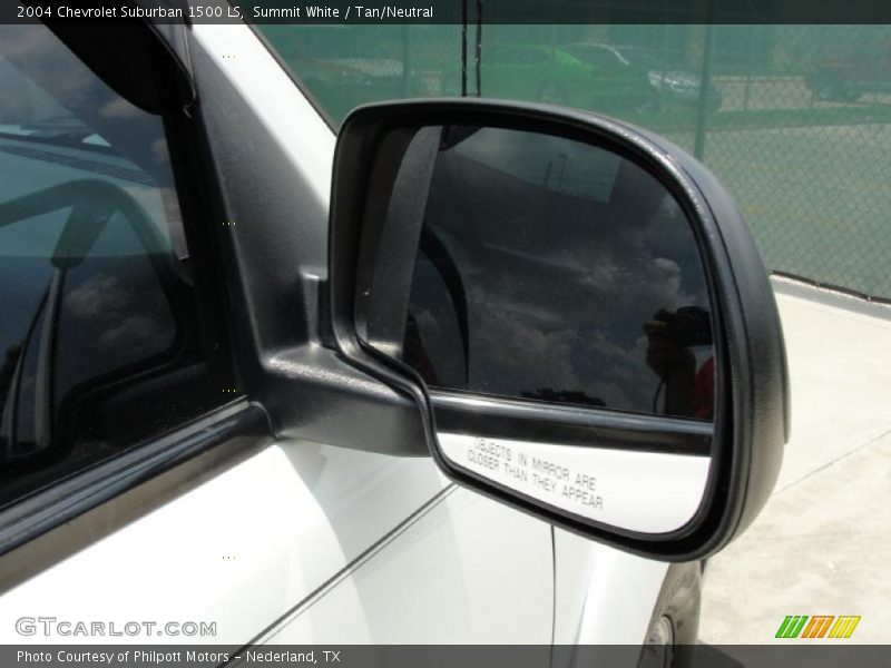 Summit White / Tan/Neutral 2004 Chevrolet Suburban 1500 LS