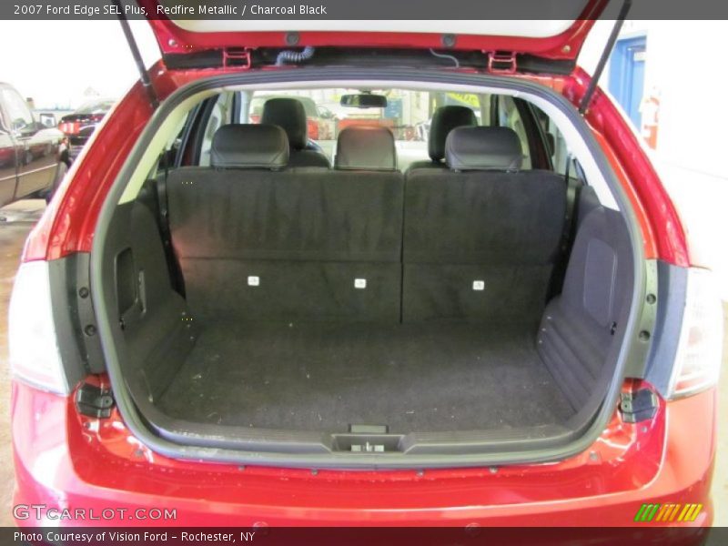 Redfire Metallic / Charcoal Black 2007 Ford Edge SEL Plus