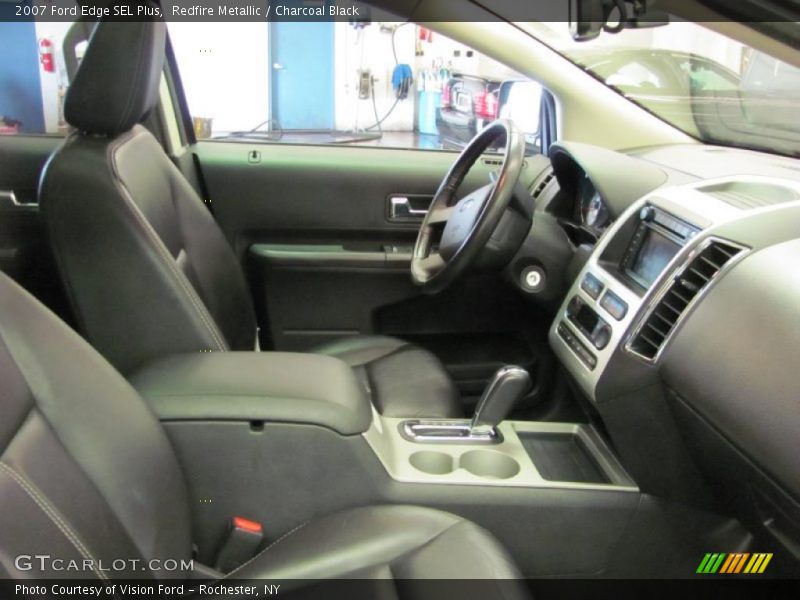 Redfire Metallic / Charcoal Black 2007 Ford Edge SEL Plus