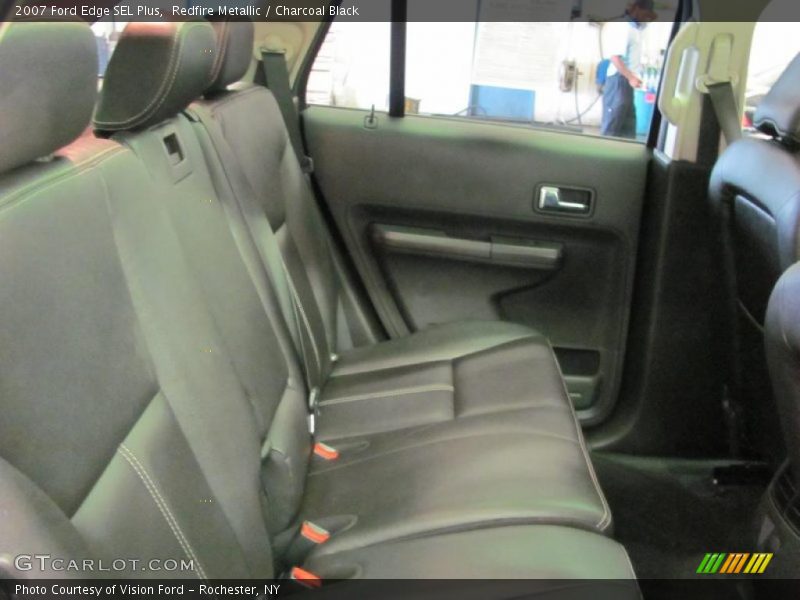 Redfire Metallic / Charcoal Black 2007 Ford Edge SEL Plus