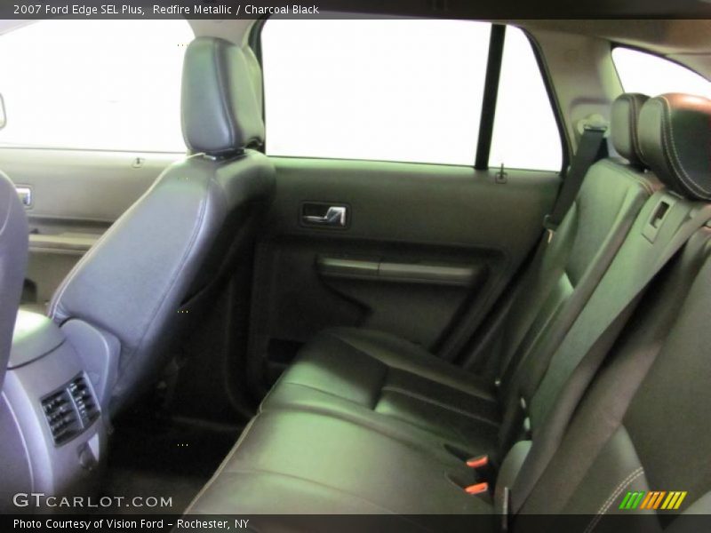 Redfire Metallic / Charcoal Black 2007 Ford Edge SEL Plus