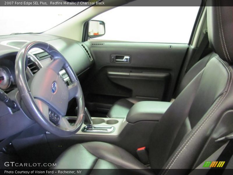 Redfire Metallic / Charcoal Black 2007 Ford Edge SEL Plus