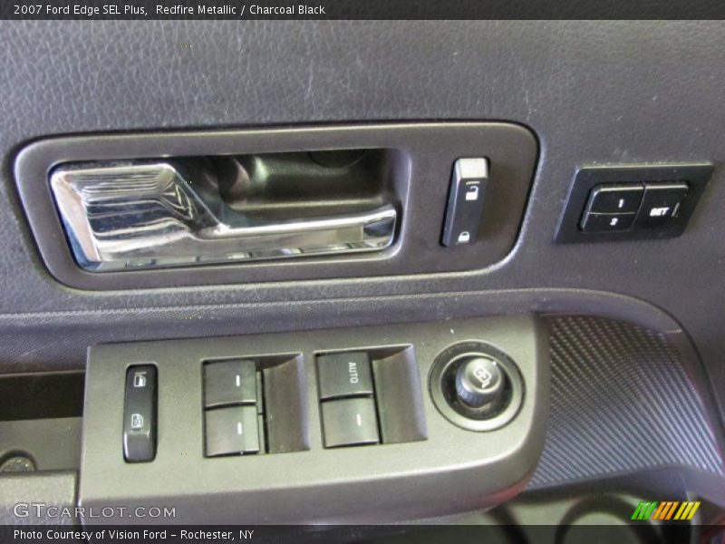Redfire Metallic / Charcoal Black 2007 Ford Edge SEL Plus