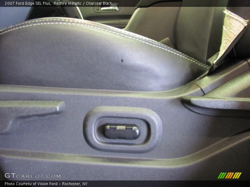 Redfire Metallic / Charcoal Black 2007 Ford Edge SEL Plus