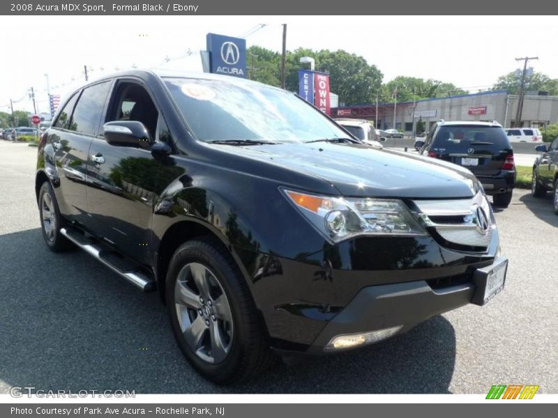 Formal Black / Ebony 2008 Acura MDX Sport