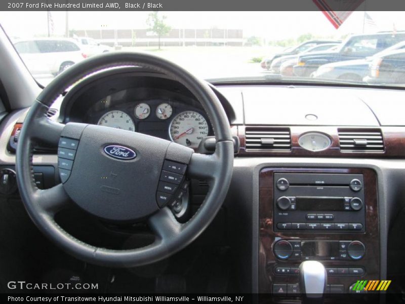 Black / Black 2007 Ford Five Hundred Limited AWD