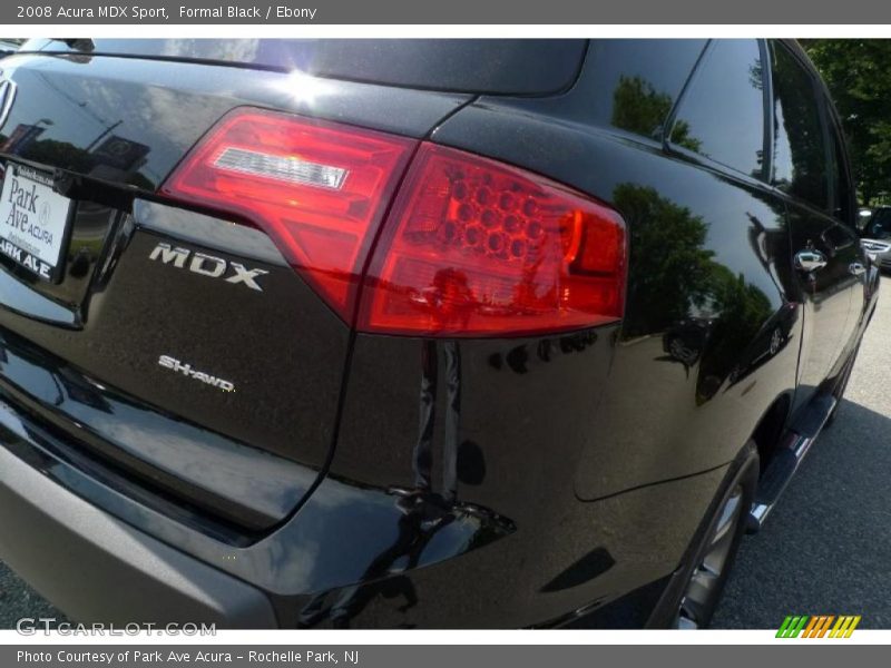 Formal Black / Ebony 2008 Acura MDX Sport