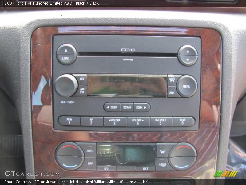 Black / Black 2007 Ford Five Hundred Limited AWD