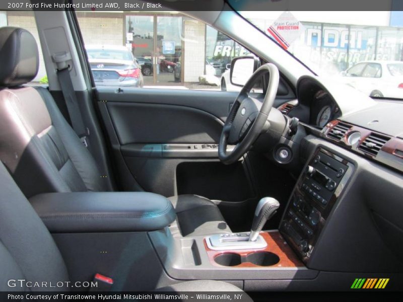 Black / Black 2007 Ford Five Hundred Limited AWD