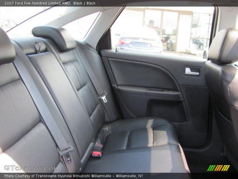 Black / Black 2007 Ford Five Hundred Limited AWD